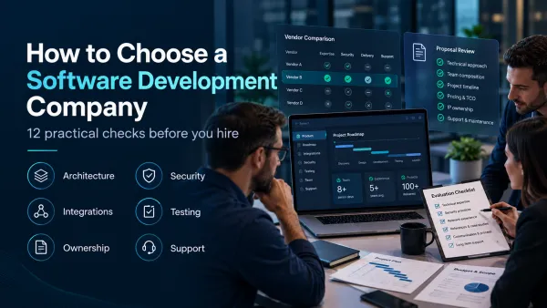 How to Choose a Software Development Company: 12 Checks | Vortex